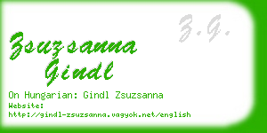 zsuzsanna gindl business card